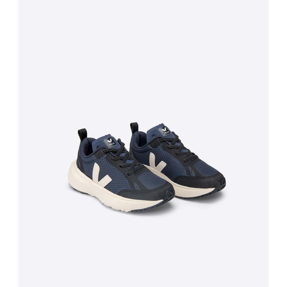 Veja CANARY ELASTIC LACE Loopschoenen Kinderen Donkerblauw | BE 711RVD